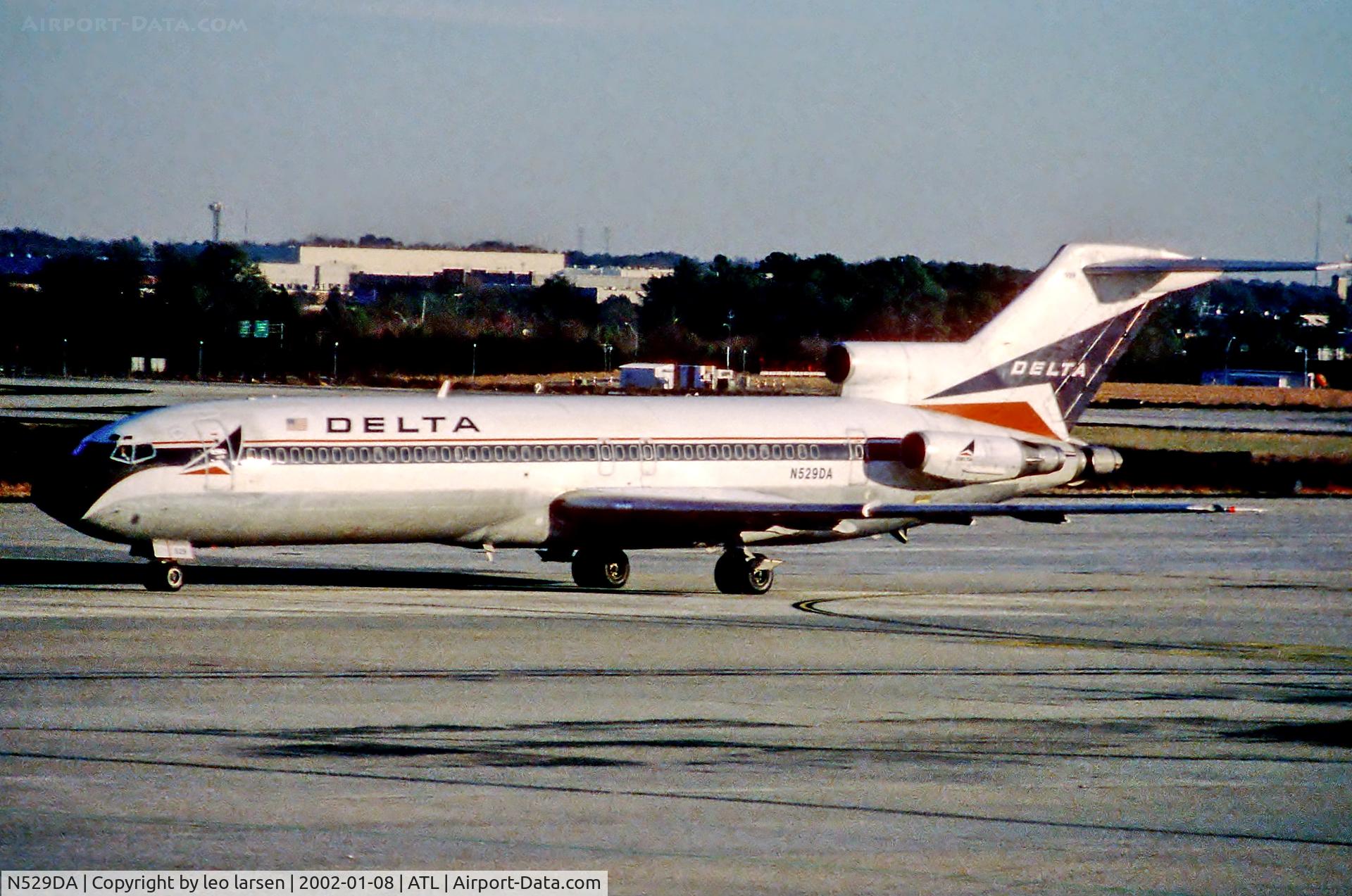 N529DA, 1979 Boeing 727-232 C/N 21703, Atlanta 8.1.02