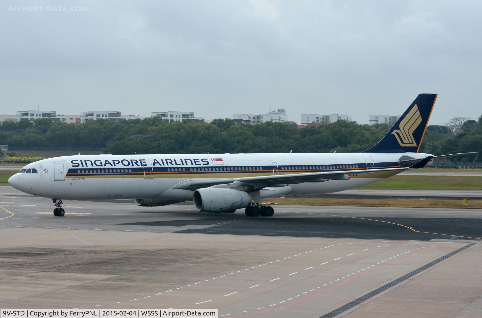 9V-STD, 2009 Airbus A330-343 C/N 997, Singapore A333 just landed.