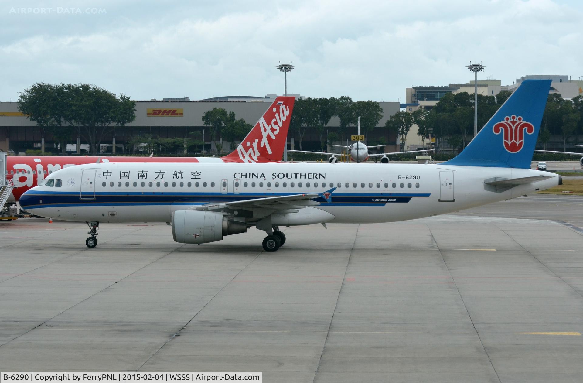 B-6290, 2006 Airbus A320-214 C/N 2877, China Southern A320