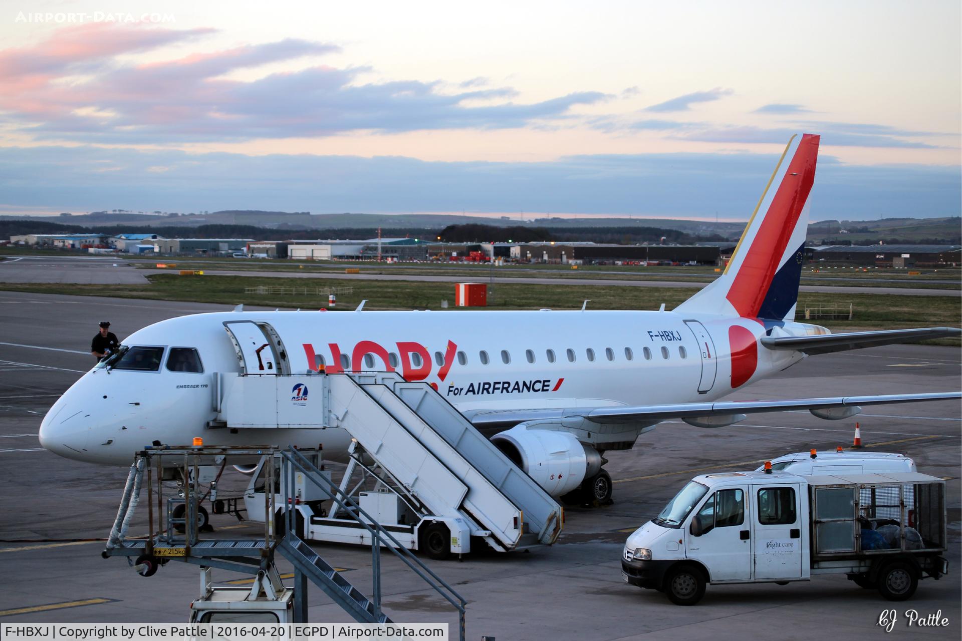 F-HBXJ, 2010 Embraer 170ST (ERJ-170-100ST) C/N 17000312, Wash and brush up at Aberdeen EGPD