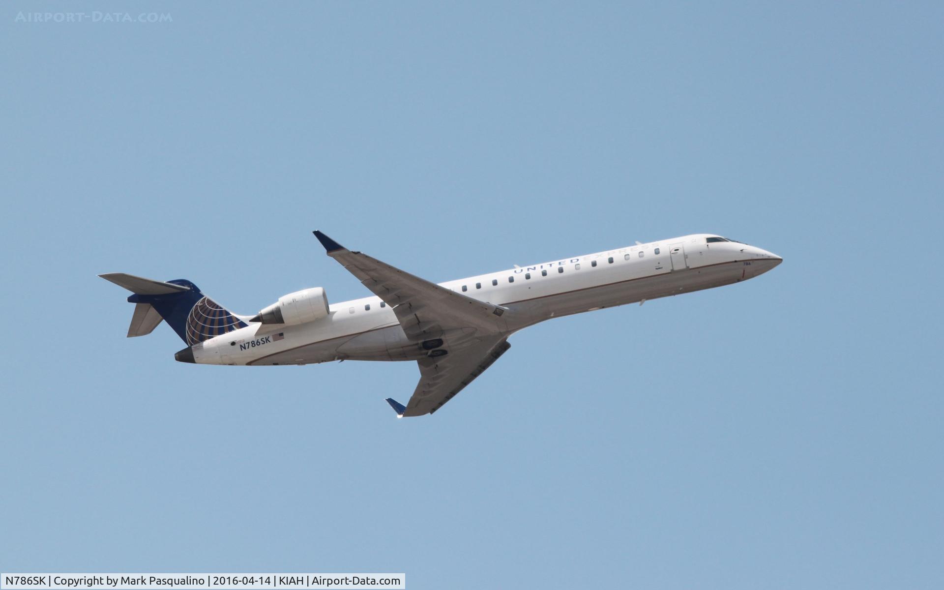 N786SK, 2009 Bombardier CRJ-700 (CL-600-2C10) Regional Jet C/N 10286, CL-600-2C10