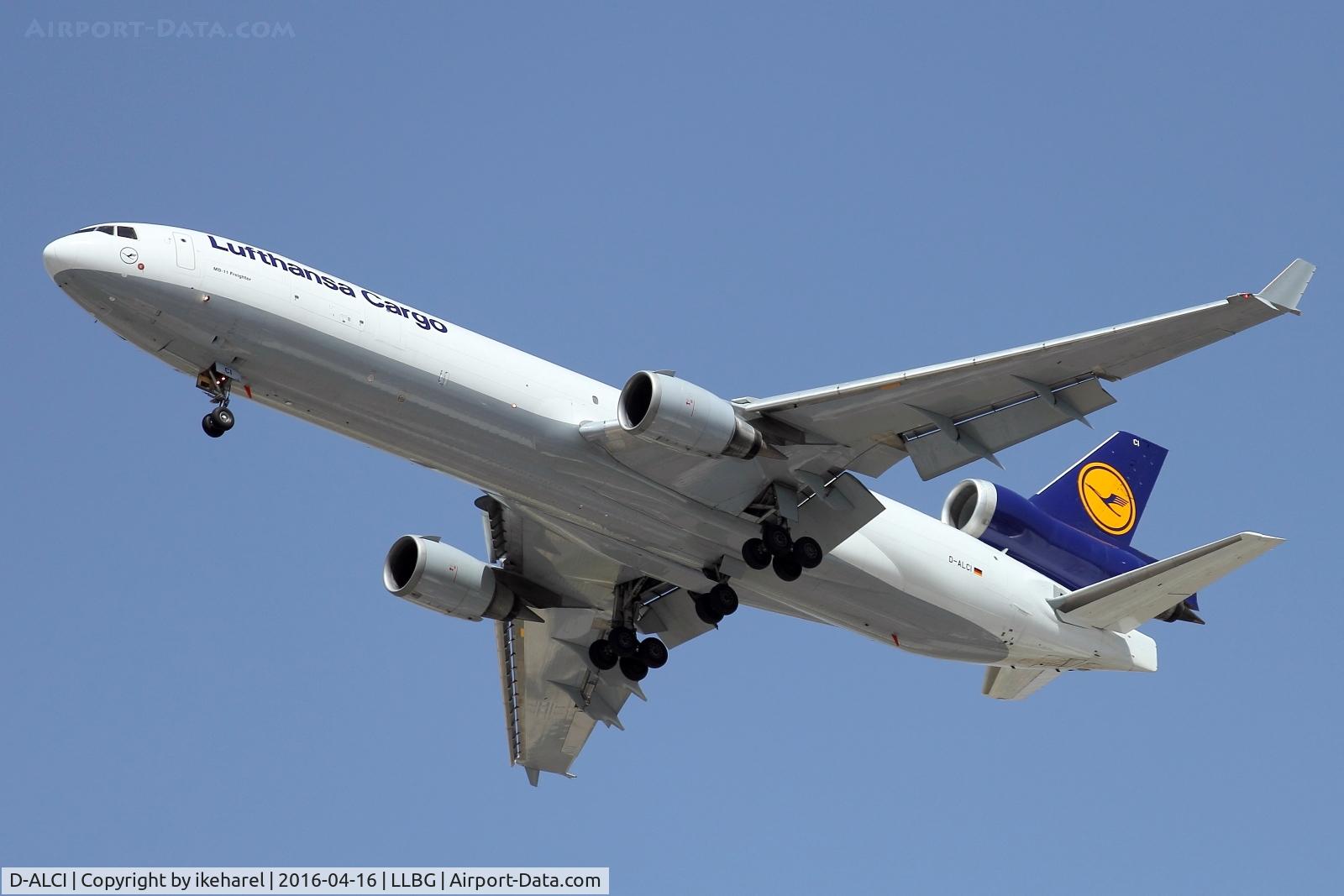 D-ALCI, 2000 McDonnell Douglas MD-11F C/N 48800, Cargo flight from Frankfurt.