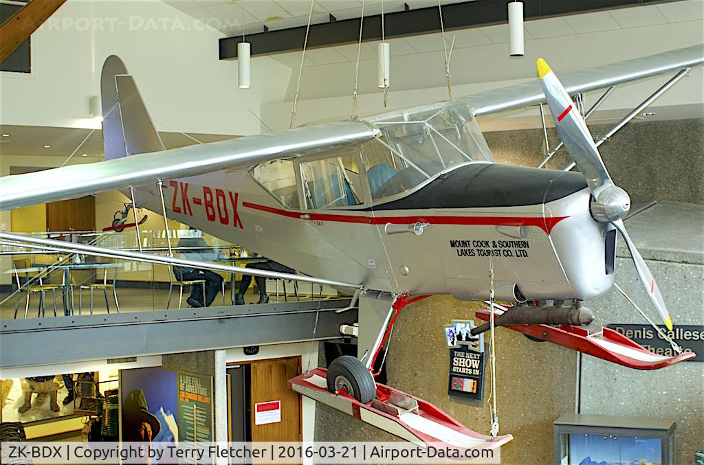 ZK-BDX, Auster J-1A Autocrat C/N 3122, At the Mt.Cook Centre