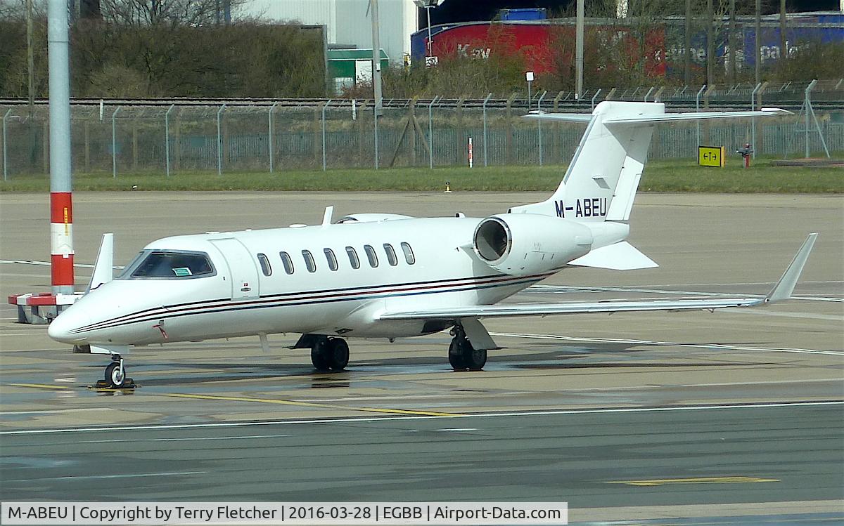 M-ABEU, 2009 Learjet 45 C/N 45-374, At Birmingham