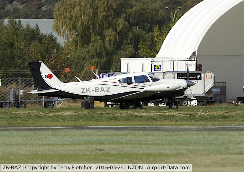 ZK-BAZ, 1962 Piper PA-24-250 Comanche Comanche C/N 24-3206, At Queenstown