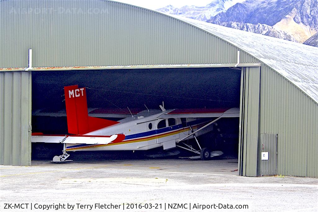 ZK-MCT, Pilatus PC-6/B2-H4 Turbo Porter C/N 841, At Mt.Cook