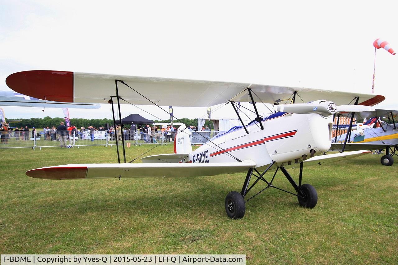F-BDME, Stampe-Vertongen SV-4A C/N 635, Stampe-Vertongen SV-4A, Static display, La Ferté-Alais airfield (LFFQ) Air show 2015