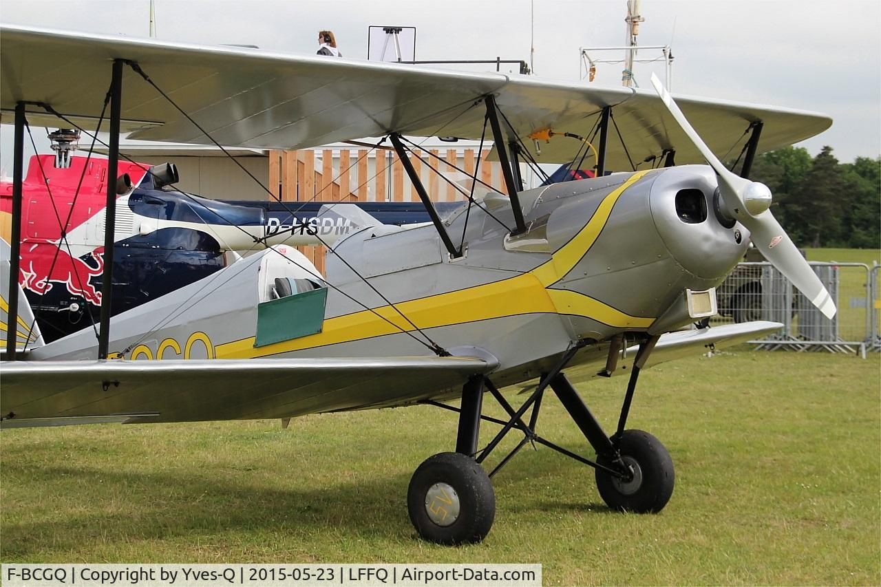 F-BCGQ, Stampe-Vertongen SV-4A C/N 263, Stampe-Vertongen SV-4A, Static display, La Ferté-Alais airfield (LFFQ) Air show 2015