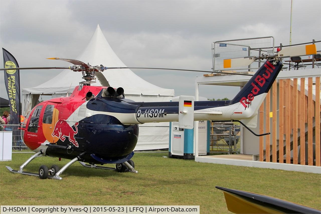 D-HSDM, MBB Bo-105CB C/N S-126, MBB Bo-105CB, Static display, La Ferté-Alais airfield (LFFQ) Airshow 2015