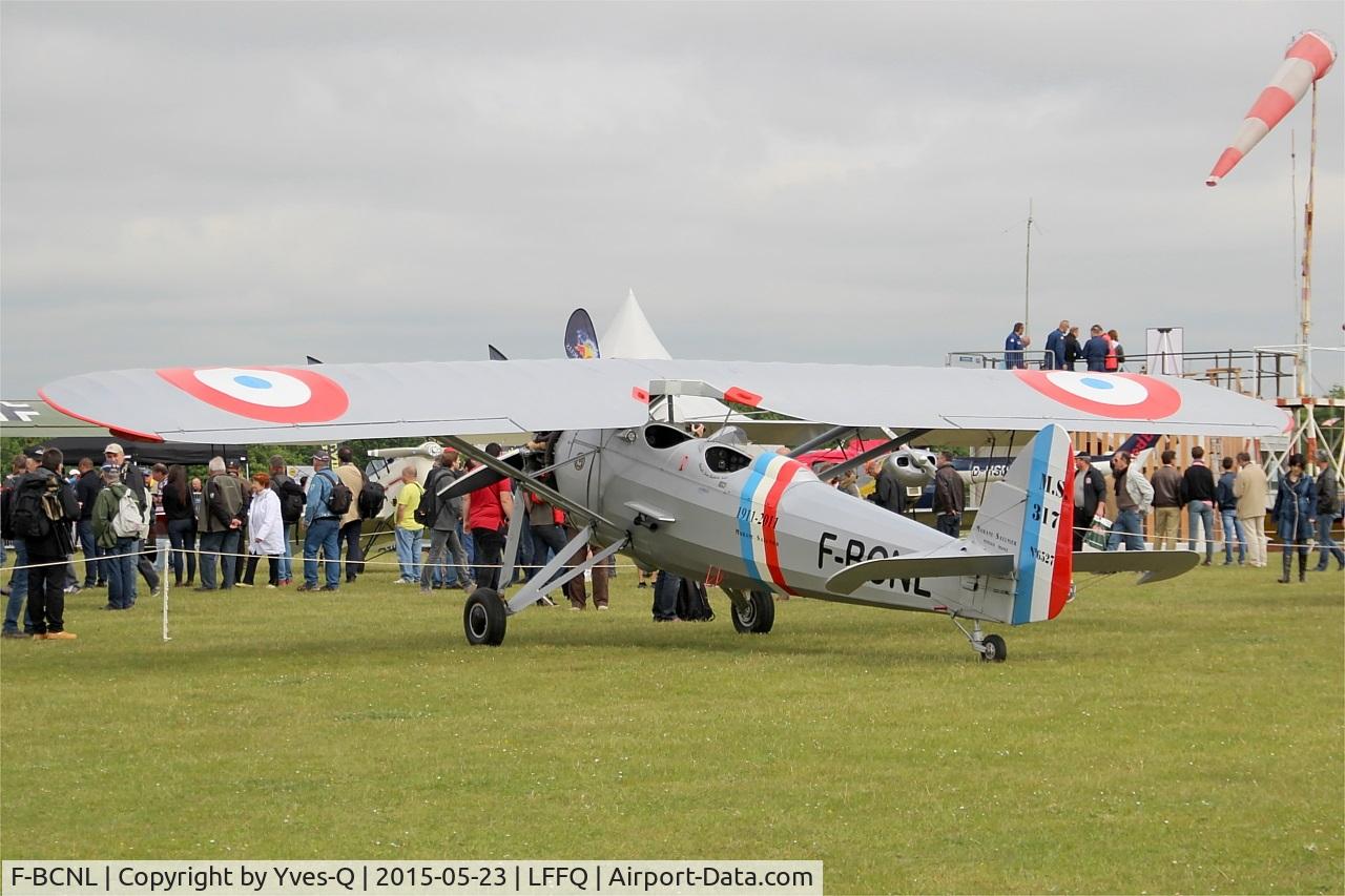 F-BCNL, Morane-Saulnier MS.317 C/N 6527, Morane-Saulnier MS.317, Static display, La Ferté-Alais airfield (LFFQ) Airshow 2015