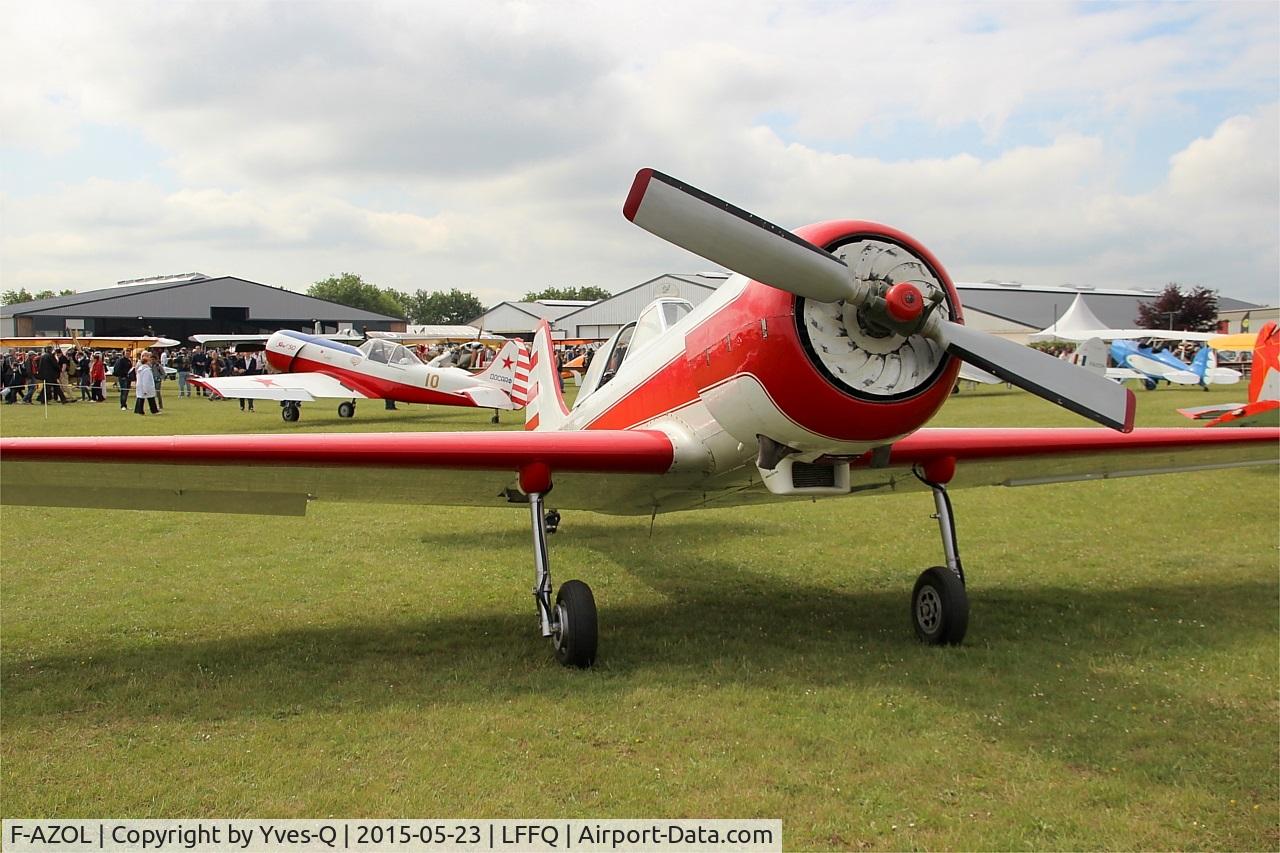 F-AZOL, 1977 Yakovlev Yak-50 C/N 77-1009, Yakovlev YAK-50, Static display, La Ferté-Alais airfield (LFFQ) Airshow 2015