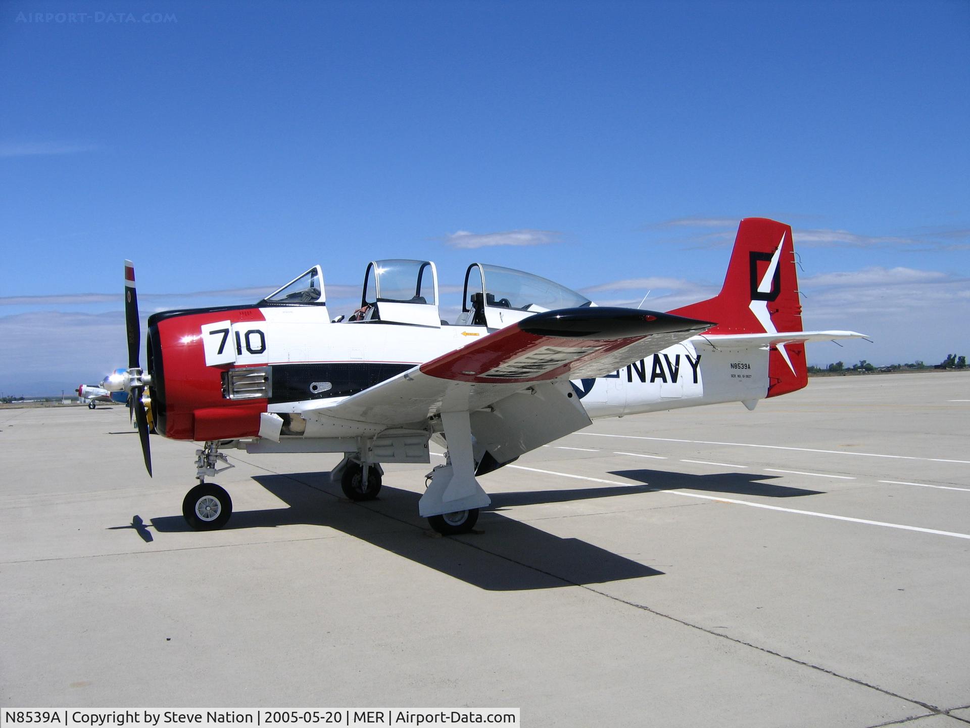 N8539A, 1950 North American T-28D Trojan C/N 174-165 (51-3627), T-28D 51-3627 as USN D-710