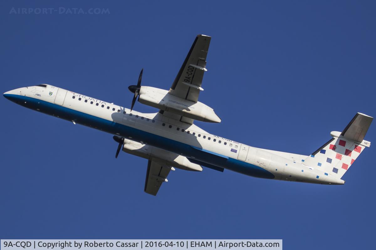 9A-CQD, 2009 De Havilland Canada DHC-8-402Q Dash 8 C/N 4260, Amsterdam
