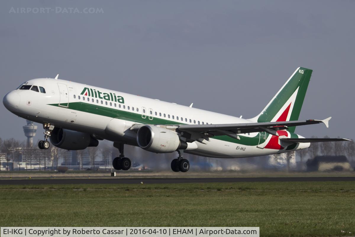EI-IKG, 2001 Airbus A320-214 C/N 1480, Amsterdam