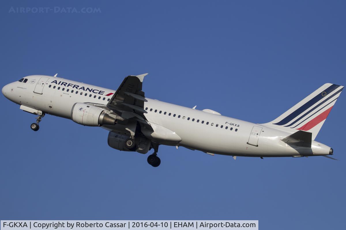 F-GKXA, 1991 Airbus A320-211 C/N 287, Amsterdam