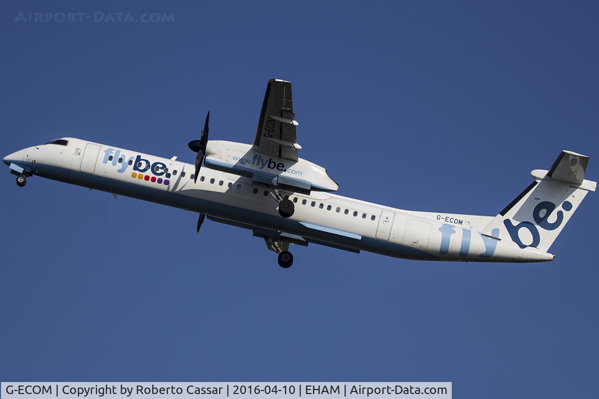 G-ECOM, 2008 De Havilland Canada DHC-8-402Q Dash 8 C/N 4233, Amsterdam