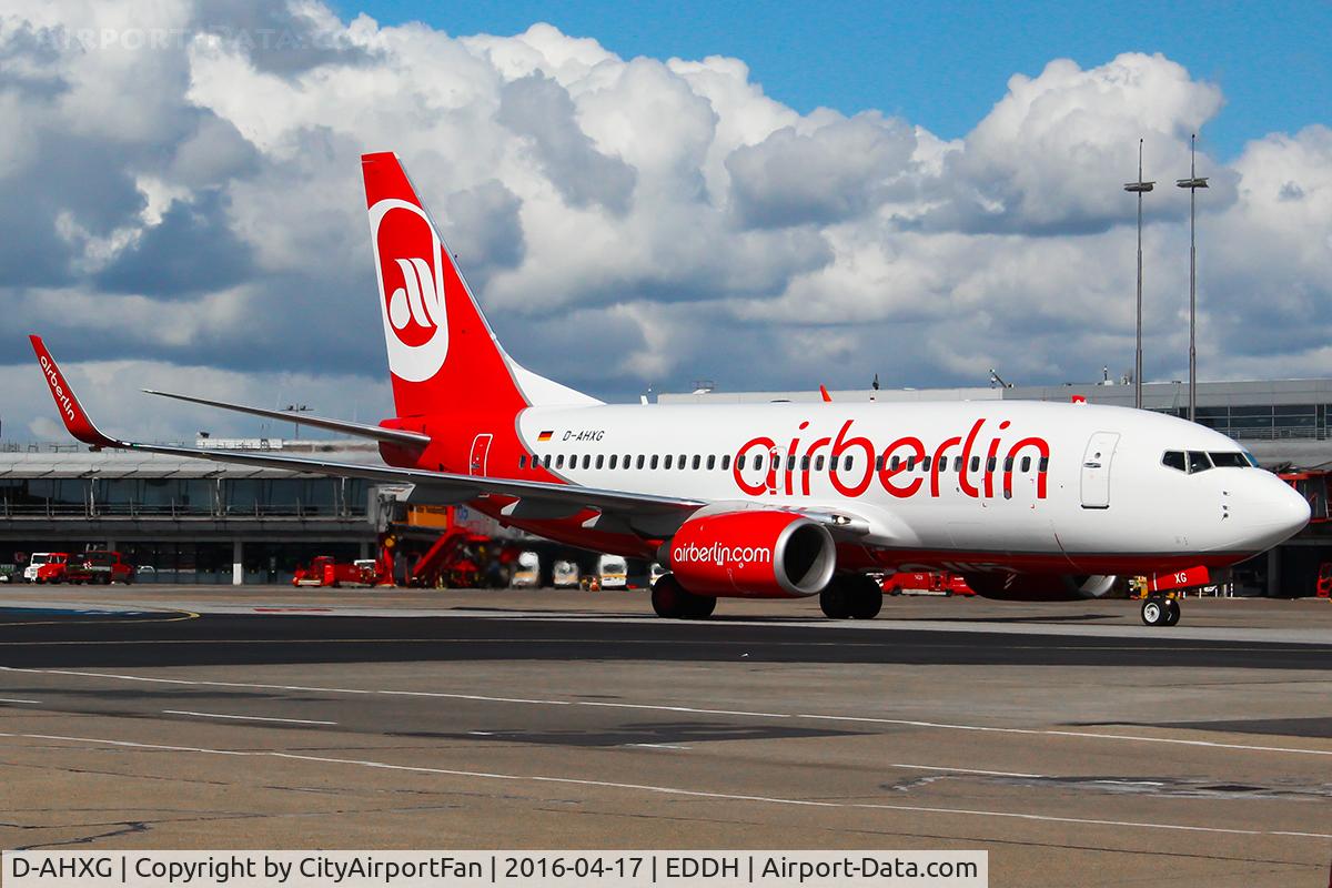 D-AHXG, 2008 Boeing 737-7K5 C/N 35140, Air Berlin (BER/AB)