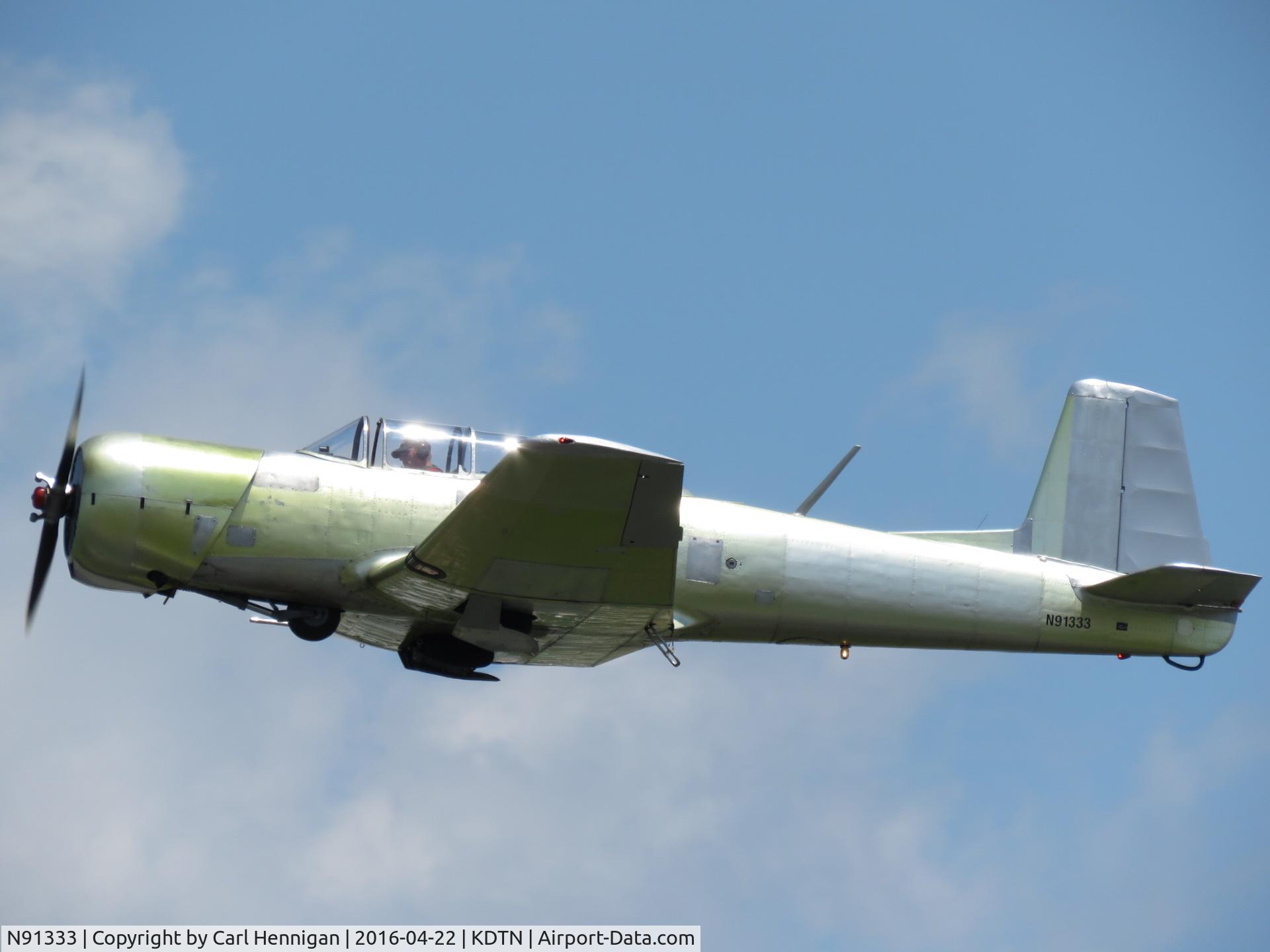 N91333, Nanchang CJ-6A C/N 2532006, Departing runway 32