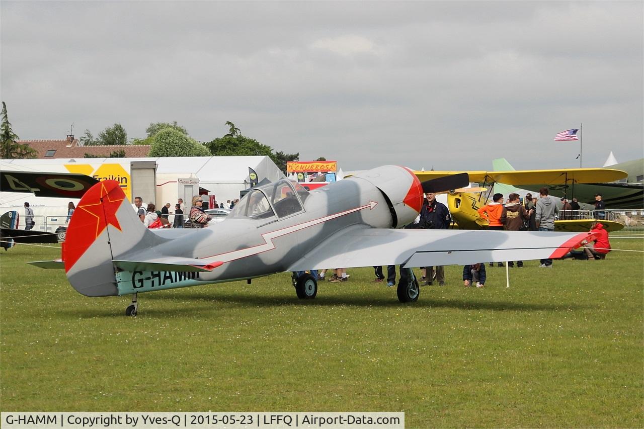 G-HAMM, 1983 Yakovlev Yak-50 C/N 832409, Yakovlev Yak-50, Static display, La Ferté-Alais Airfield (LFFQ) Air show 2015