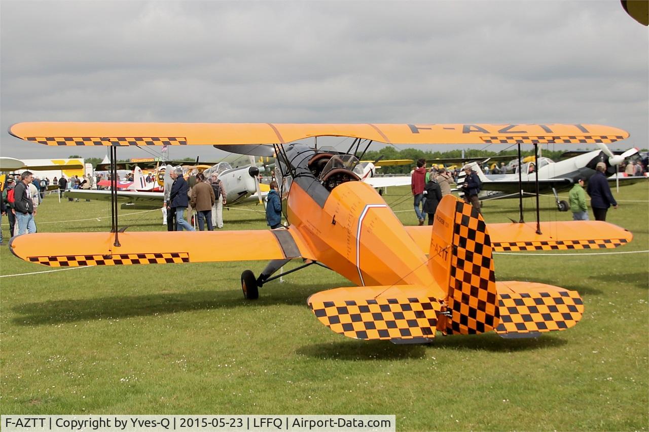 F-AZTT, CASA 1-131E Jungmann C/N 2241, CASA 1-131E Jungmann, Static display, La Ferté-Alais airfield (LFFQ) Air show 2015