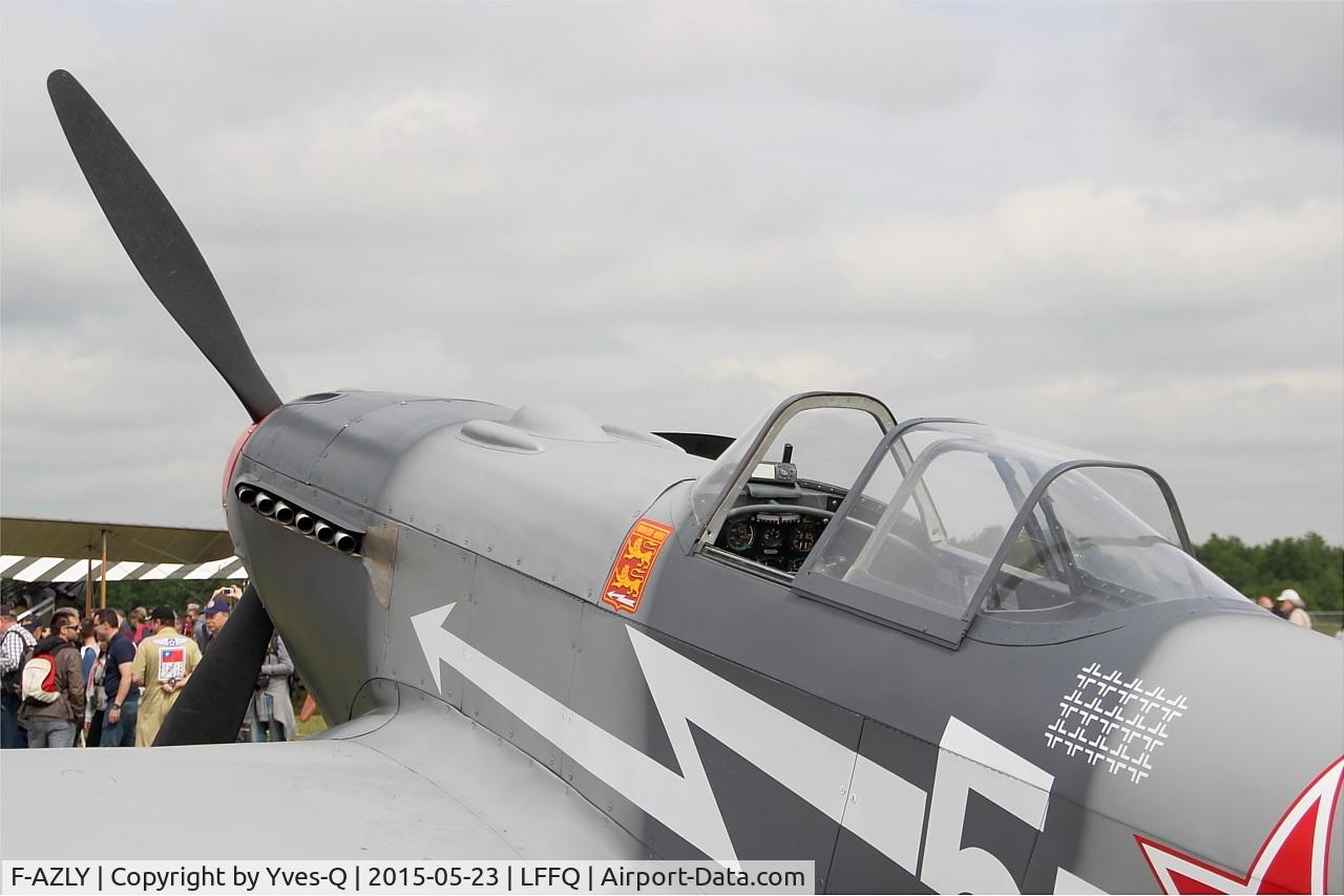 F-AZLY, Yakovlev Yak-3U C/N 172890, Yakovlev Yak-3U, Static display, La Ferté-Alais airfield (LFFQ) Airshow 2015
