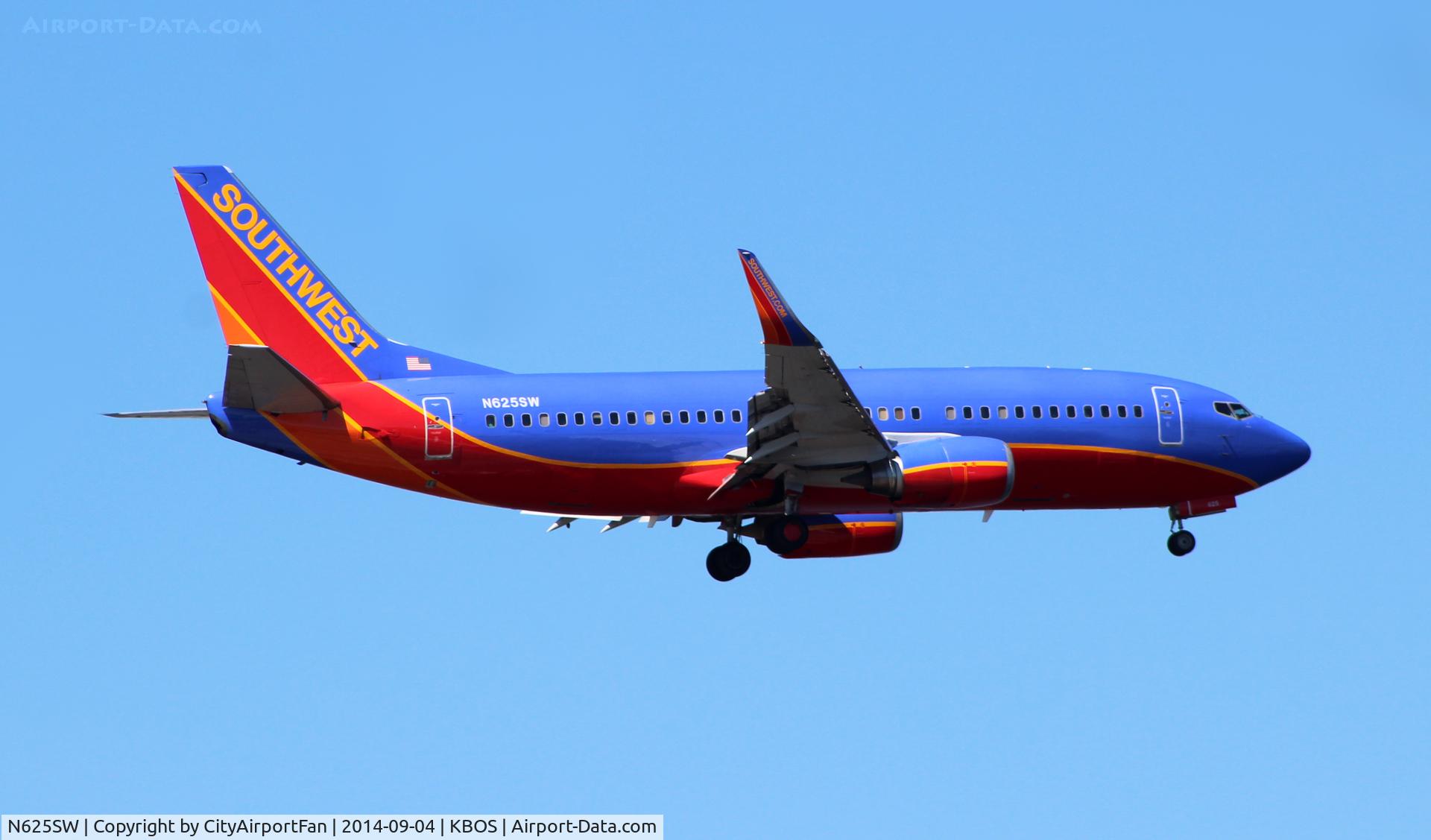 N625SW, 1996 Boeing 737-3H4 C/N 27701, Southwest Airlines (SWA/WN)