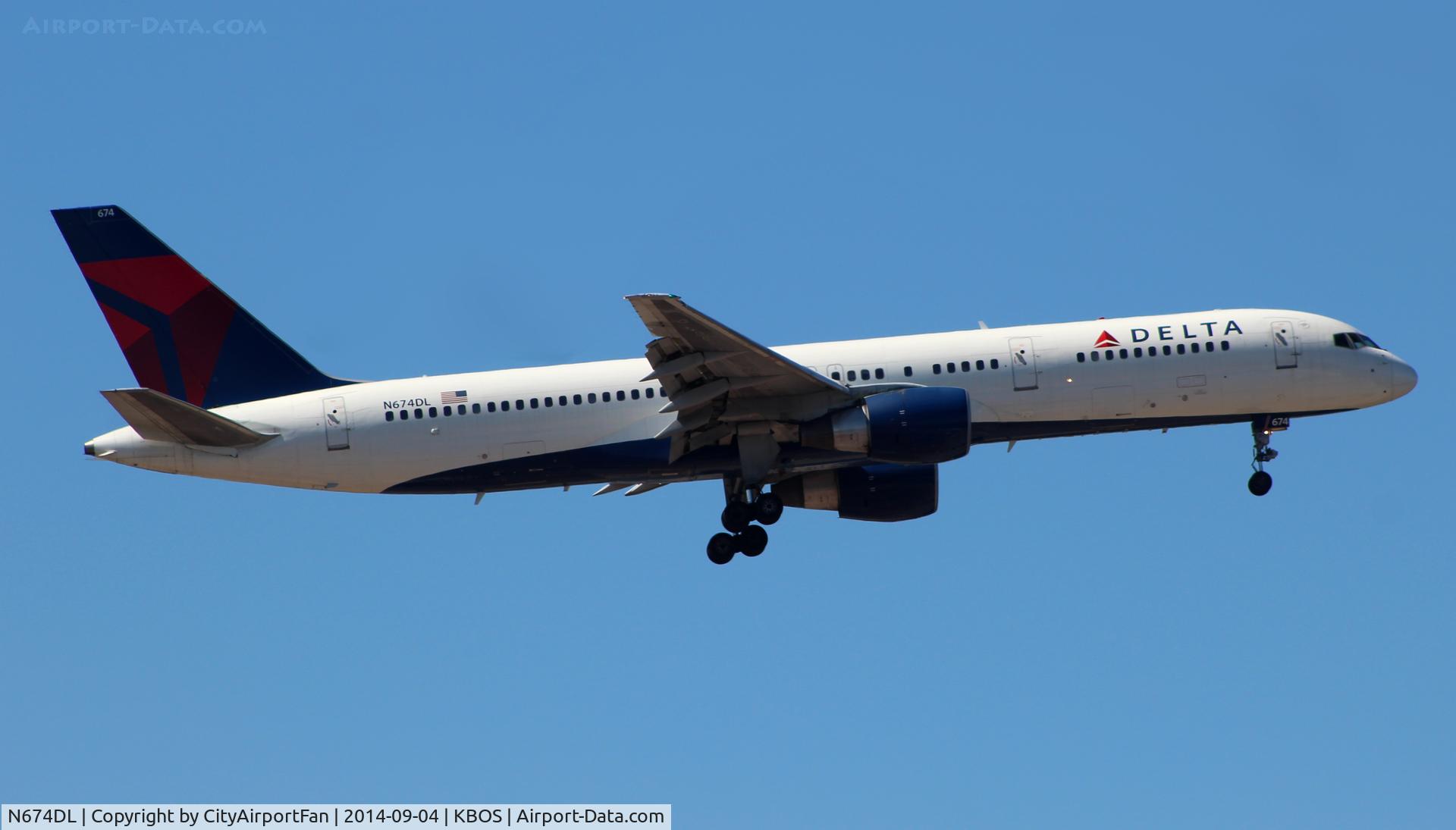 N674DL, 1992 Boeing 757-232 C/N 25979, Delta Airlines (DAL/DL)