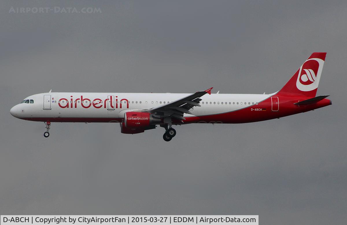 D-ABCH, 2011 Airbus A321-211 C/N 4728, Air Berlin (BER/AB)