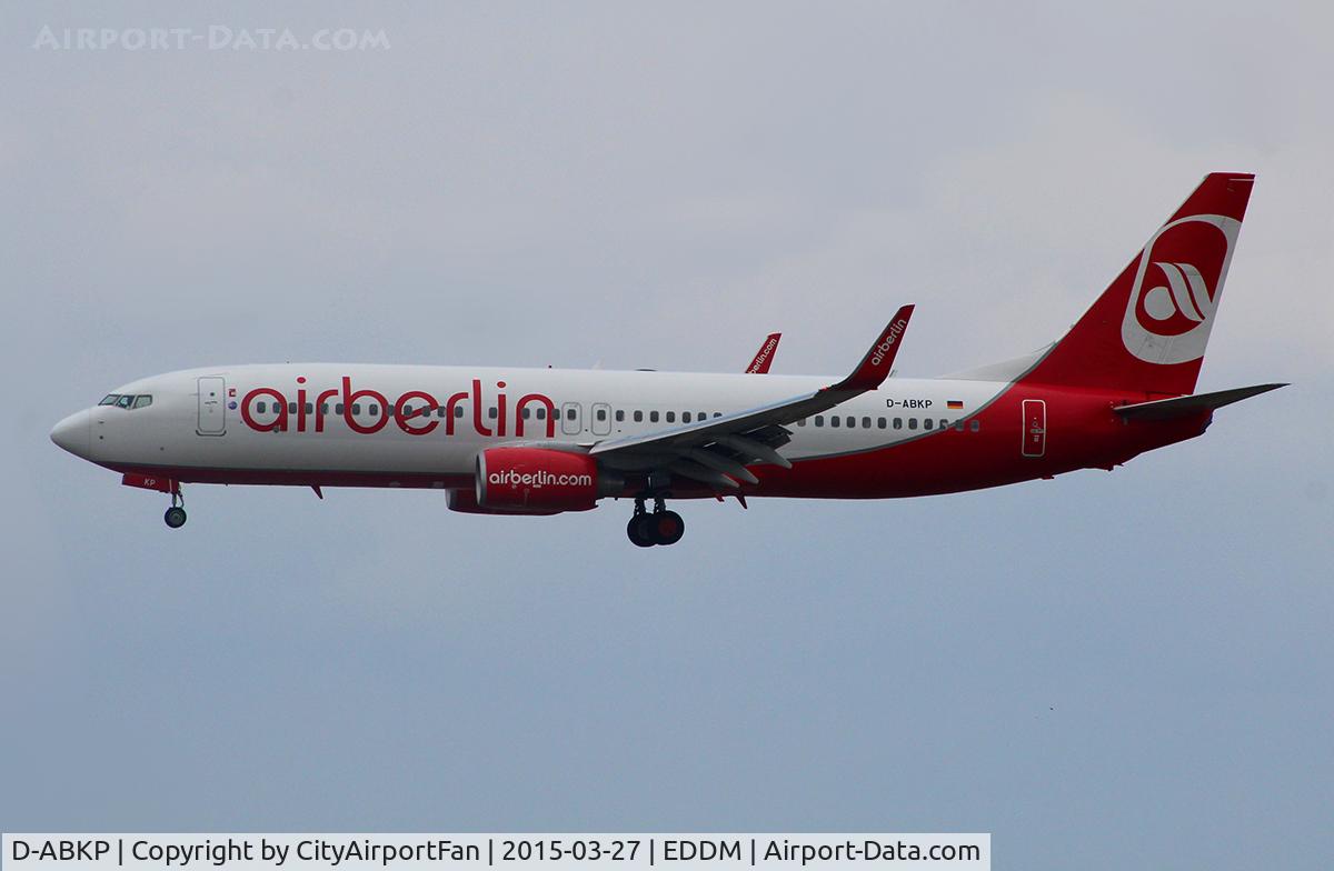 D-ABKP, 2010 Boeing 737-86J C/N 37758, Air Berlin (BER/AB)
