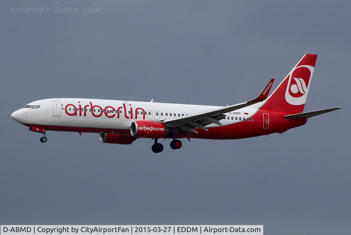 D-ABMD, 2011 Boeing 737-86J C/N 37761, Air Berlin (BER/AB)