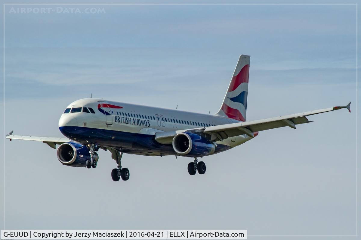 G-EUUD, 2002 Airbus A320-232 C/N 1760, Airbus A320-232