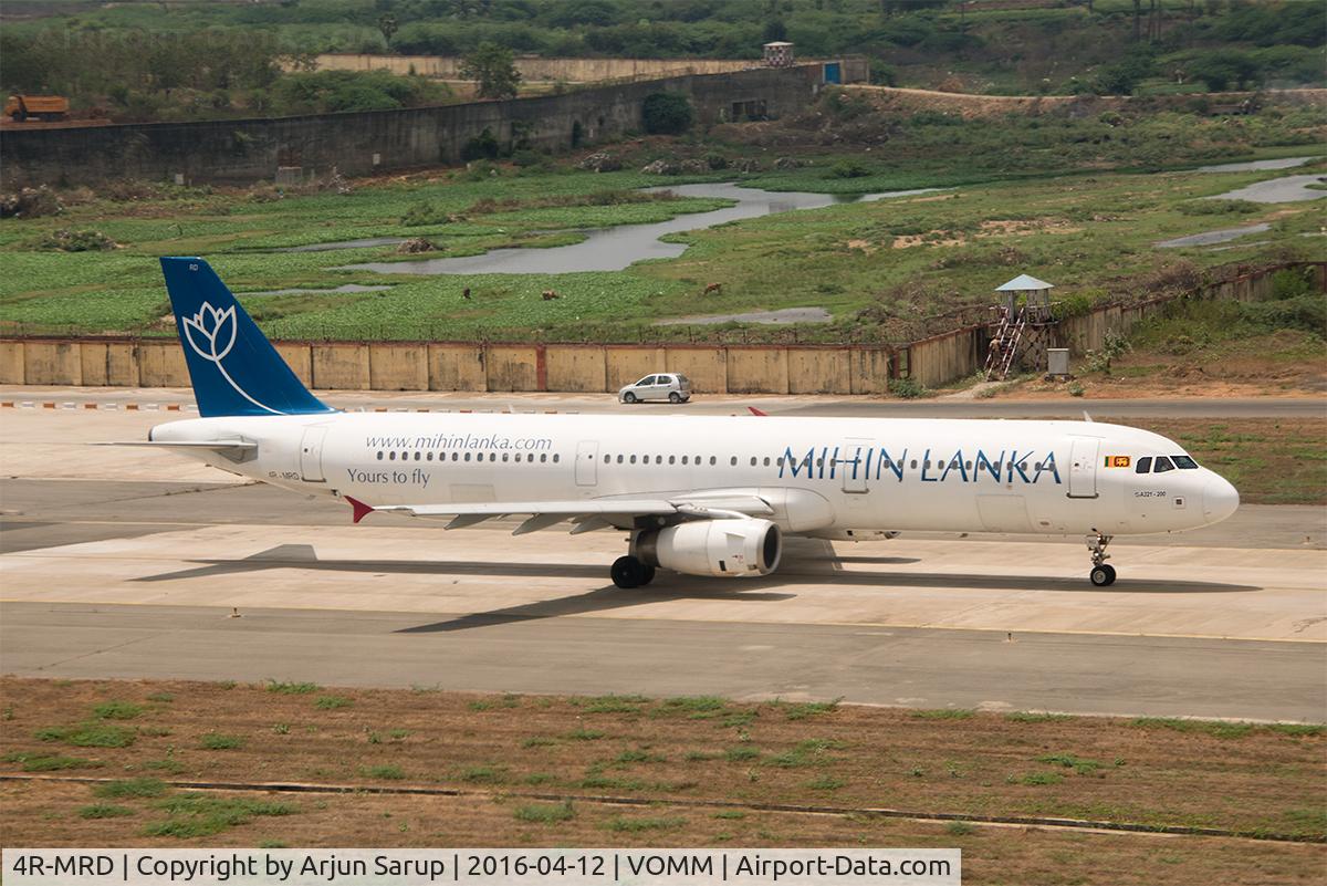 4R-MRD, 2003 Airbus A321-231 C/N 1946, Taxiing out for departure.