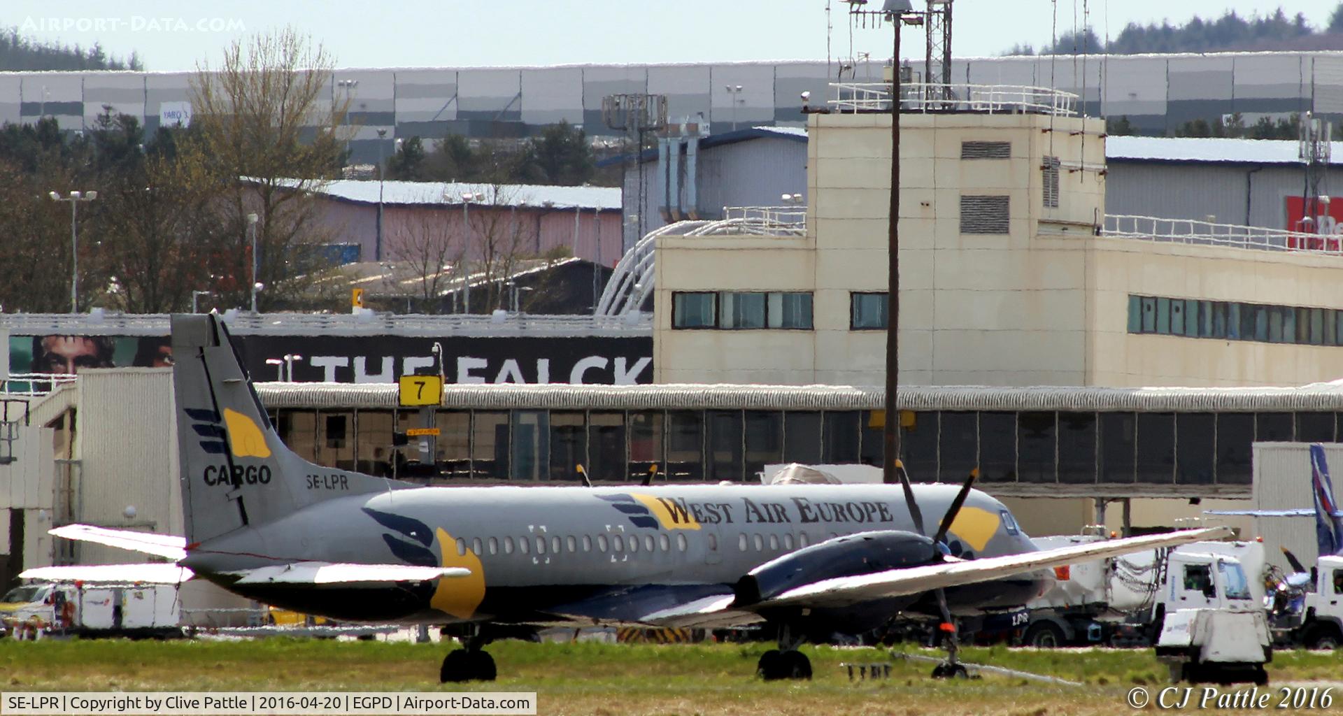 SE-LPR, 1993 British Aerospace ATP C/N 2057, Waiting for action at Aberdeen International EGPD