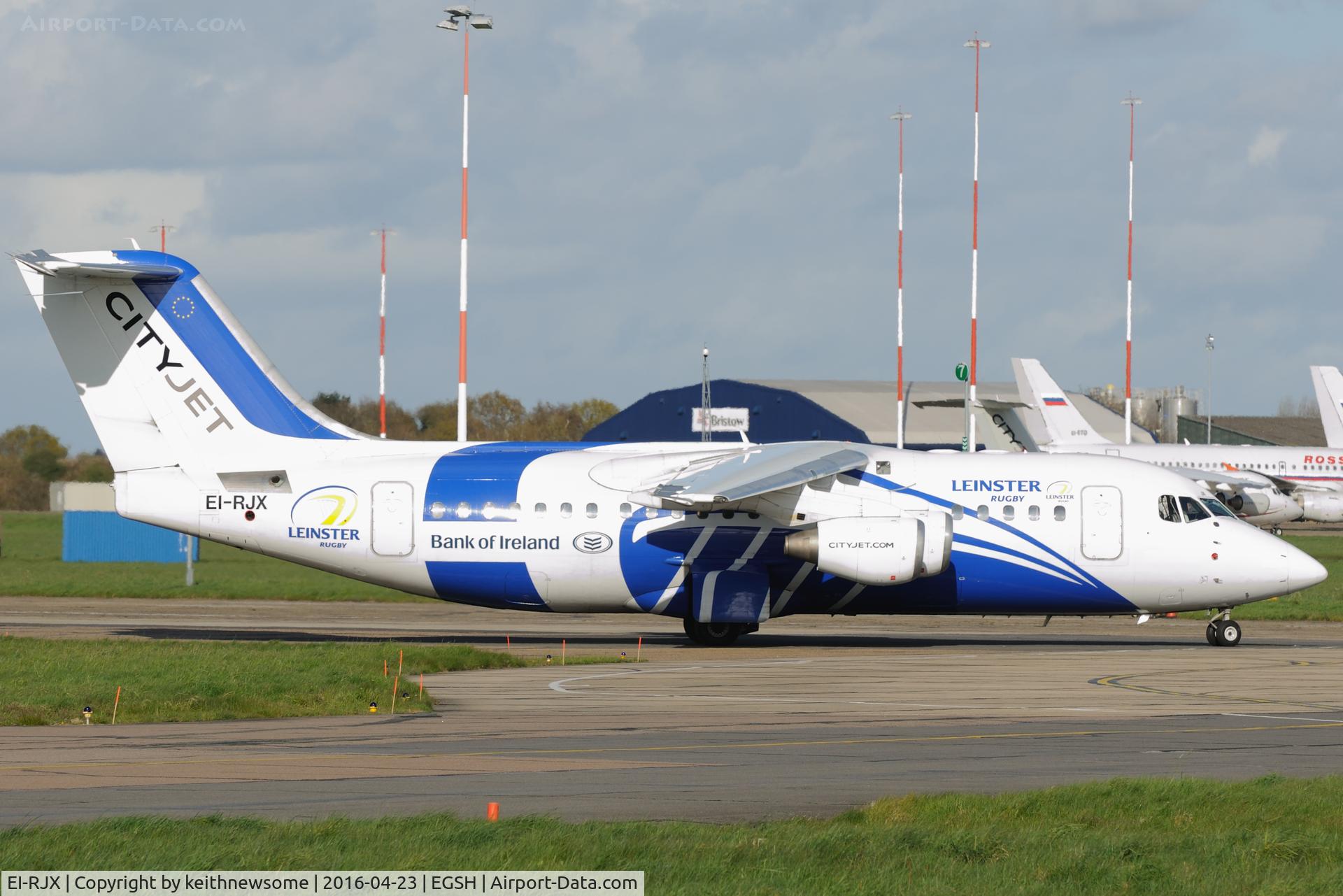 EI-RJX, 2000 BAe Systems Avro 146-RJ85A C/N E.2372, Return Visitor.
