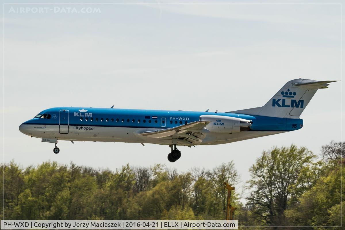 PH-WXD, 1995 Fokker 70 (F-28-0070) C/N 11563, Fokker 70 (F-28-0070)