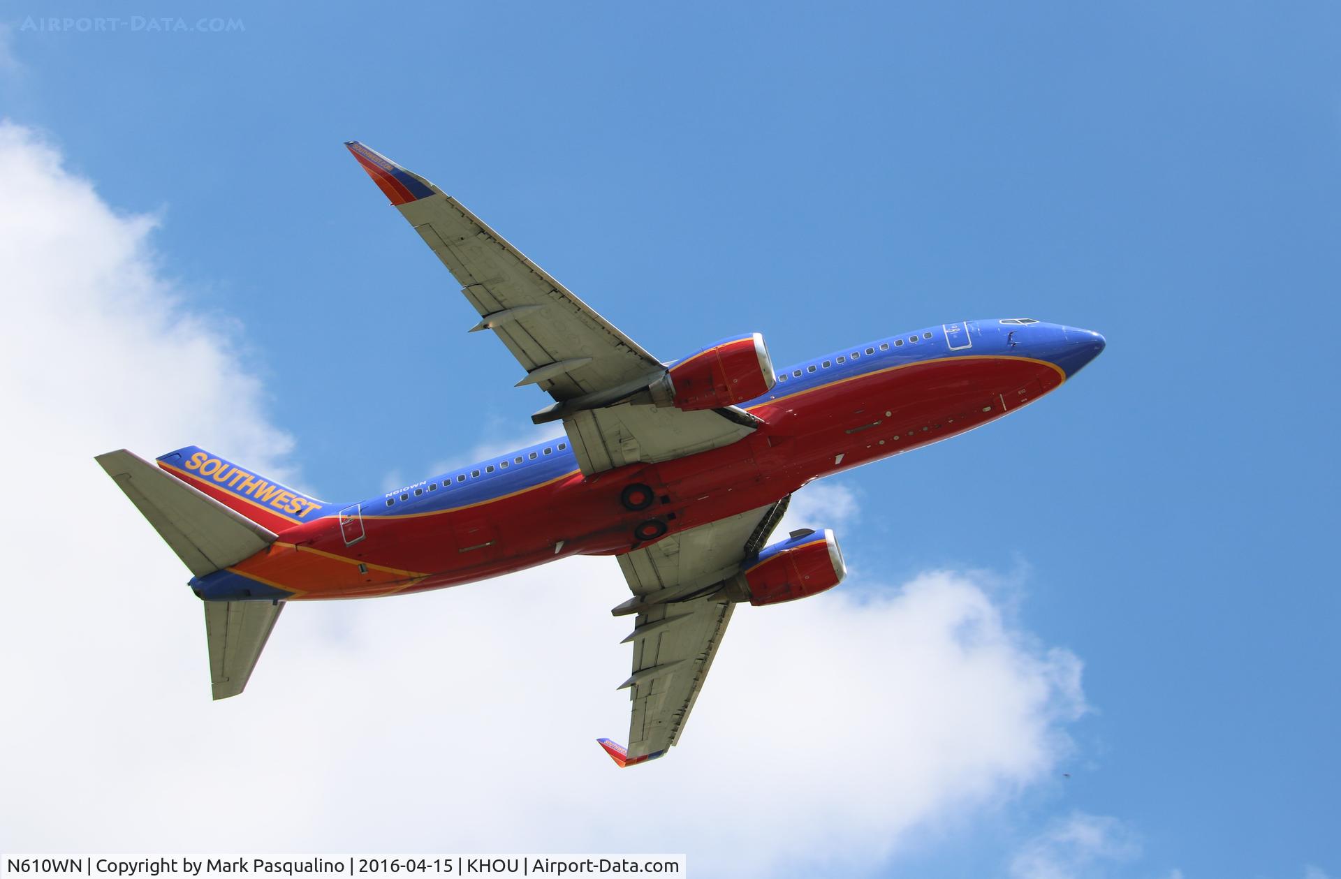 N610WN, 1995 Boeing 737-3H4 C/N 27696, Boeing 737-300