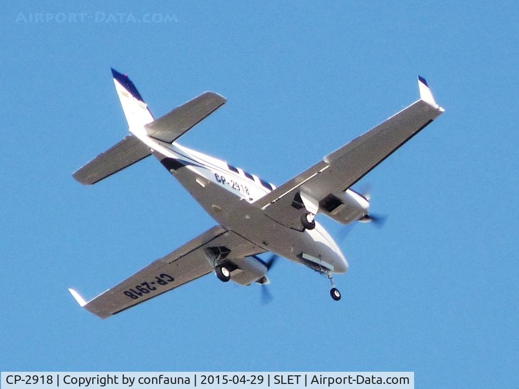 CP-2918, 1994 Beech 58 Baron Baron C/N TH-1716, Arriving to SLET