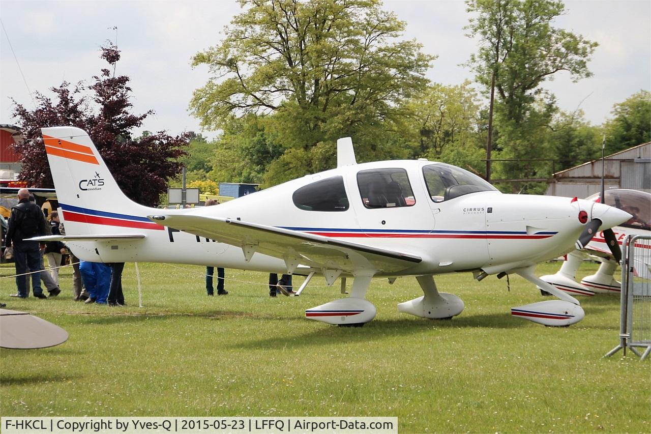 F-HKCL, 2012 Cirrus SR22 C/N 3877, Cirrus SR22, Static display, La Ferté-Alais airfield (LFFQ) Airshow 2015