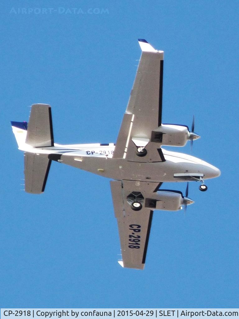 CP-2918, 1994 Beech 58 Baron Baron C/N TH-1716, Arriving to SLET
