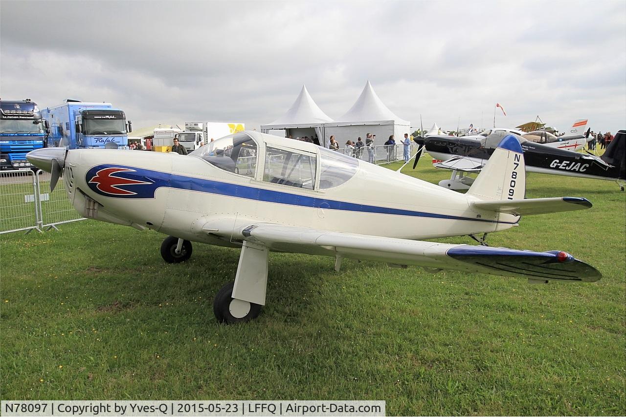 N78097, 1946 Universal Globe GC-1B Swift C/N 2097, Universal GLOBE GC-1B, Static display, La Ferté-Alais Airfield (LFFQ) Air show 2015