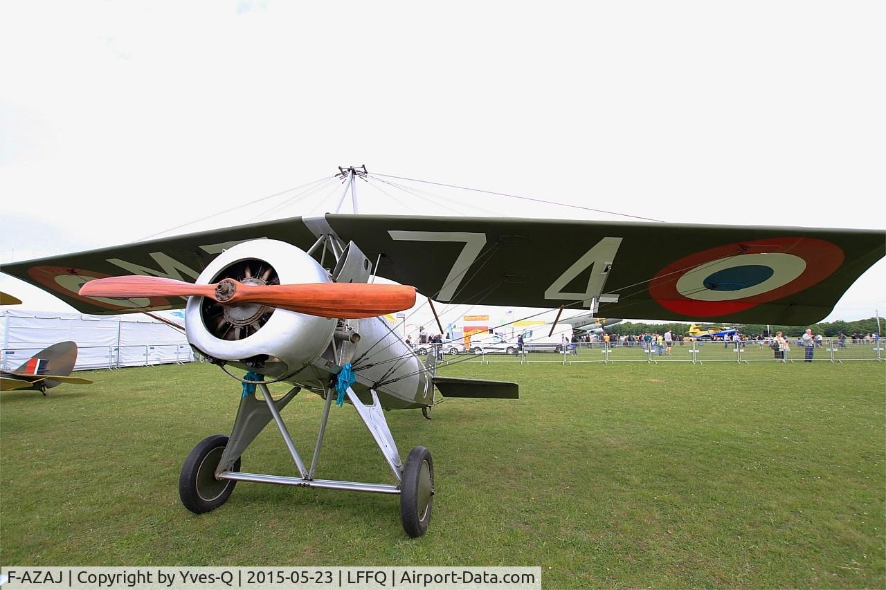 F-AZAJ, 1927 Morane-Saulnier MS-138EP-2 C/N 3220/138, Morane-Saulnier MS-138EP-2, Static display, La Ferté-Alais Airfield (LFFQ) Air show 2015