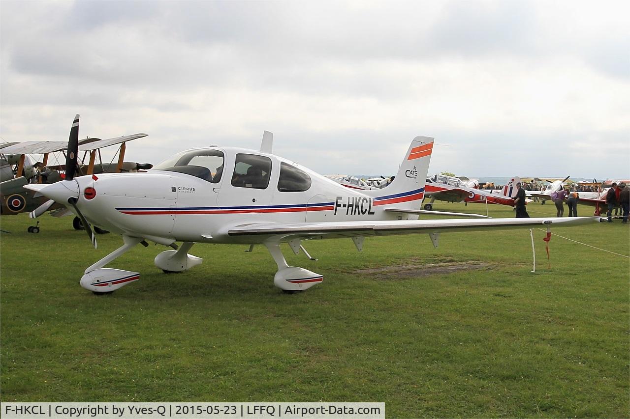 F-HKCL, 2012 Cirrus SR22 C/N 3877, Cirrus SR22, Static display, La Ferté-Alais airfield (LFFQ) Airshow 2015