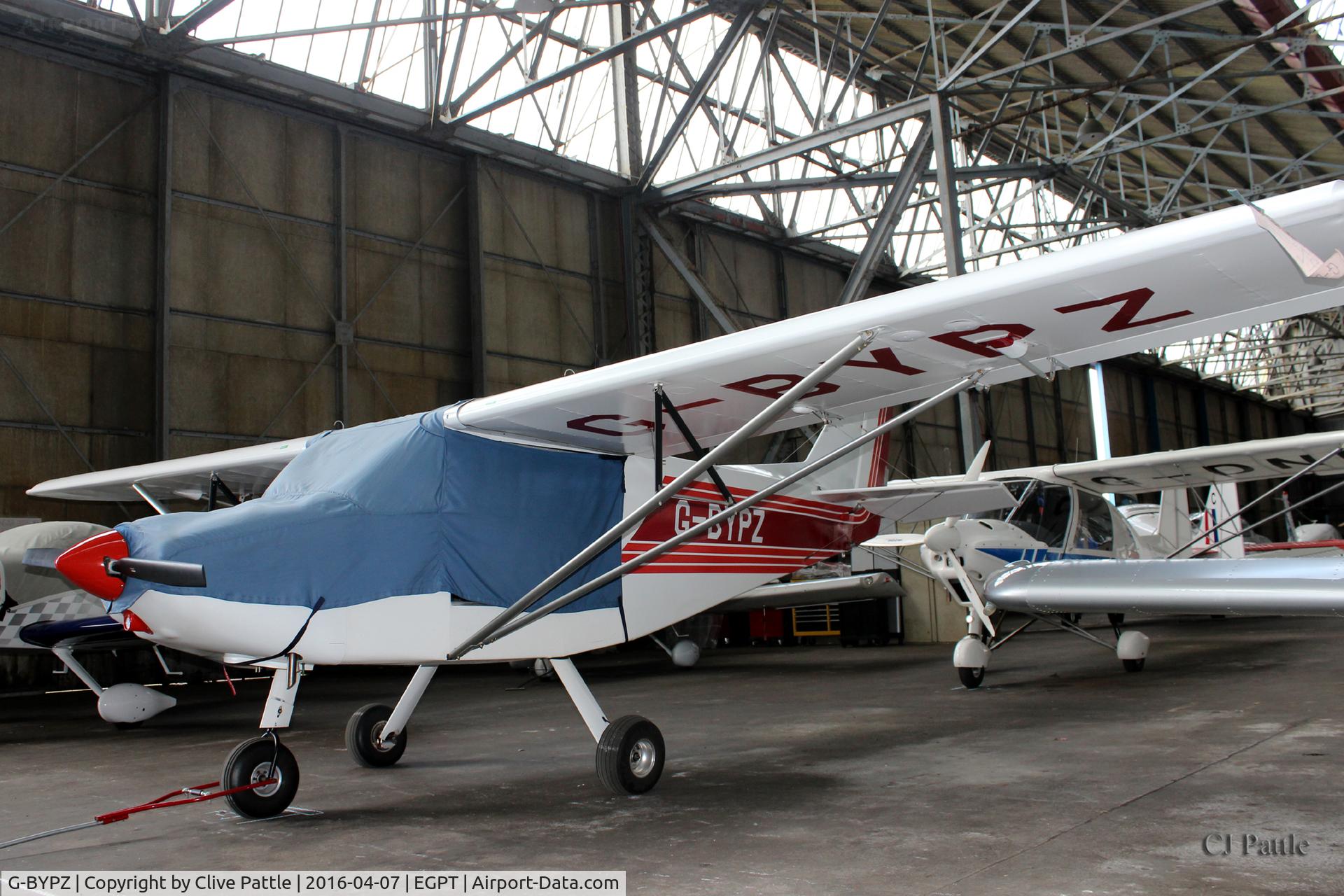 G-BYPZ, 2000 Rans S-6S-116 Super Six C/N PFA 204A-13448, Hangared at Perth EGPT