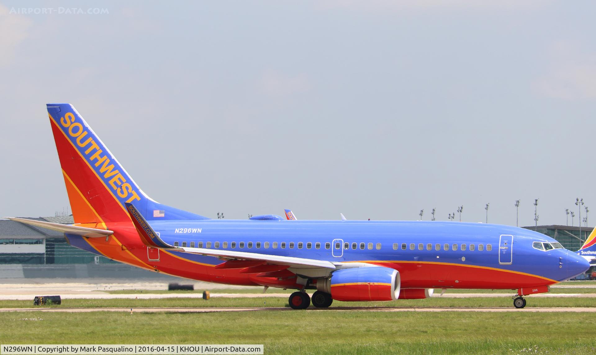 N296WN, 2007 Boeing 737-7H4 C/N 36613, Boeing 737-700