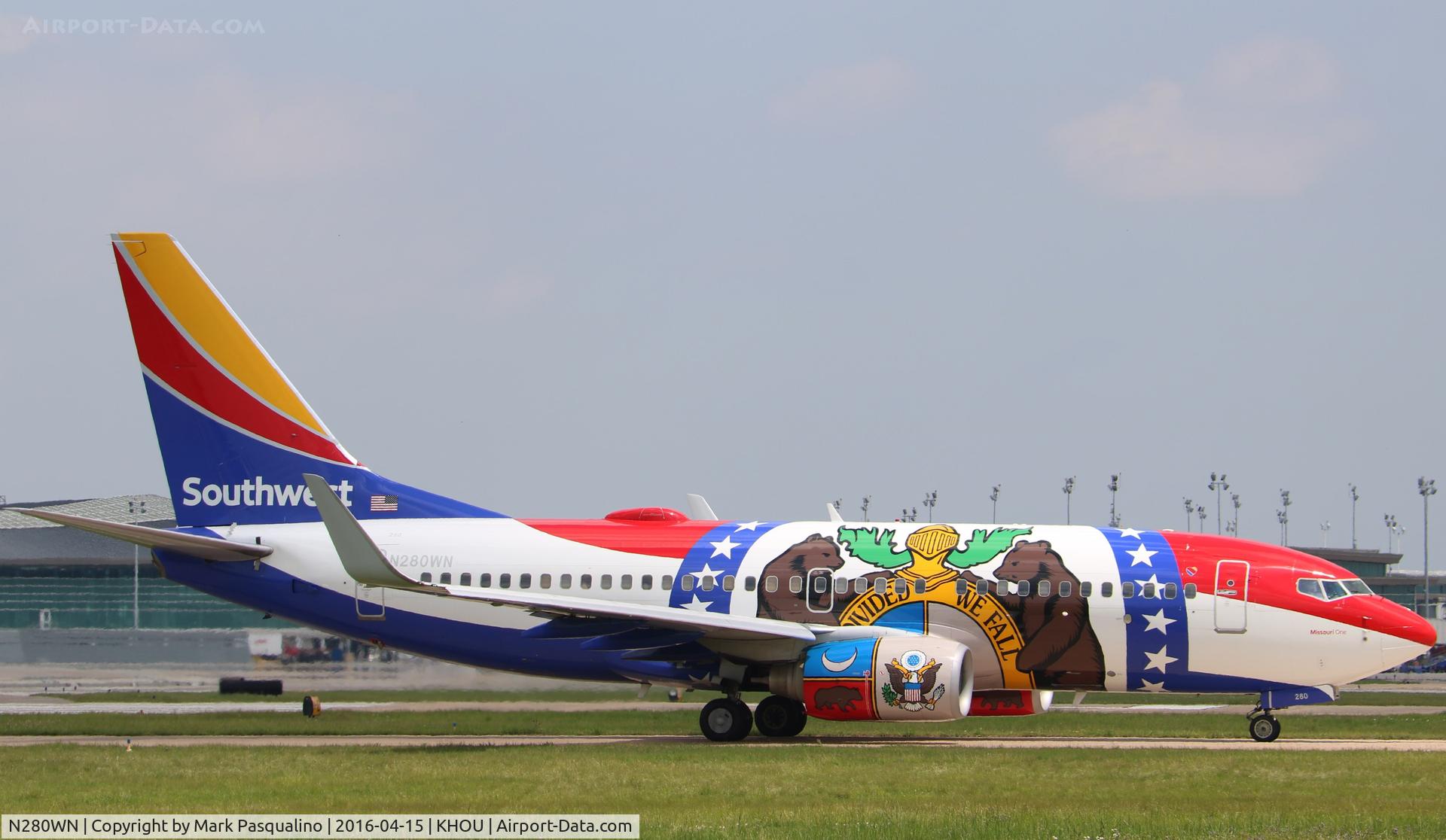 N280WN, 2007 Boeing 737-7H4 C/N 32533, Boeing 737-700