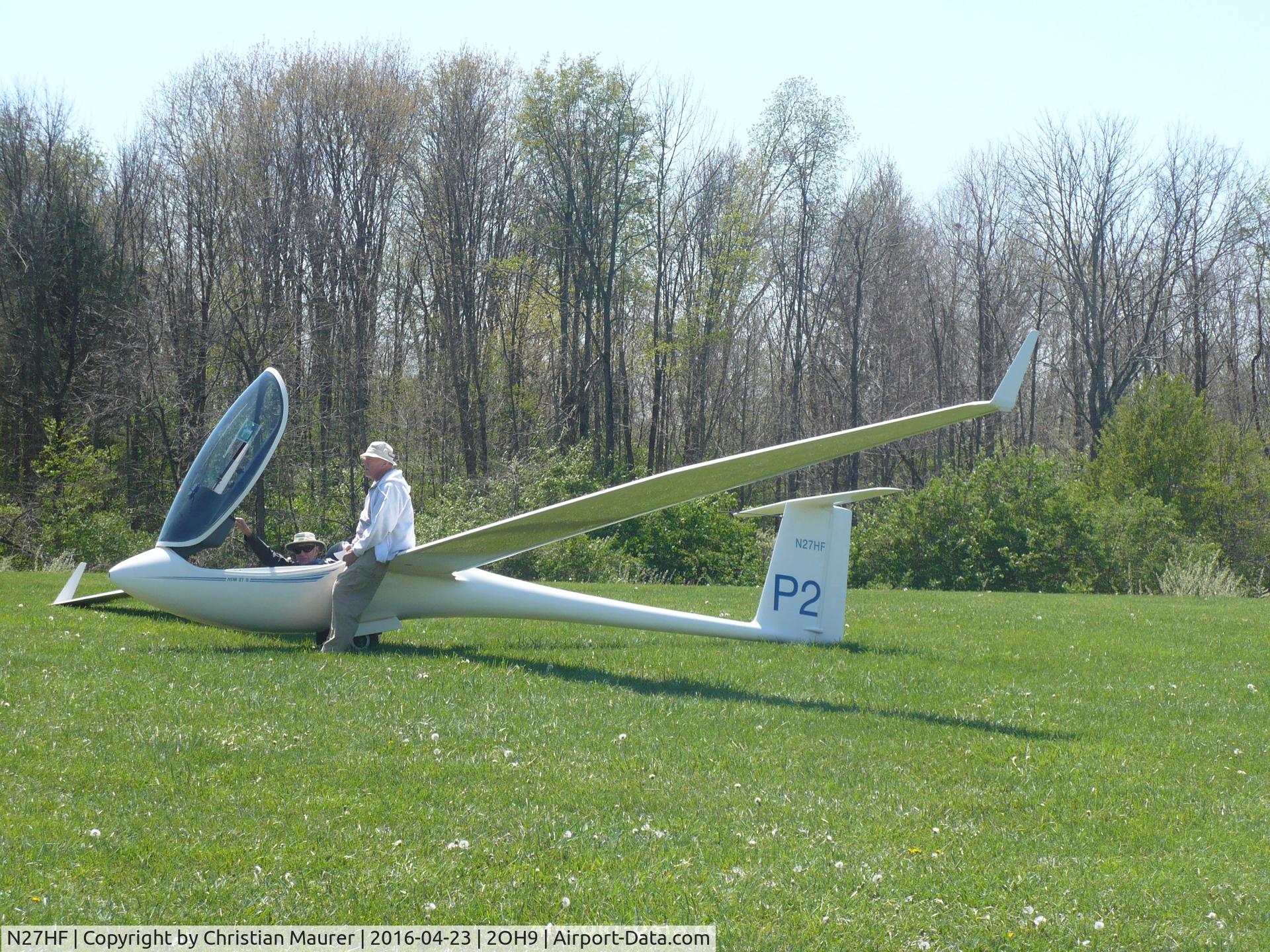 N27HF, Schleicher ASW-27 C/N 27119, Schleicher ASW-27