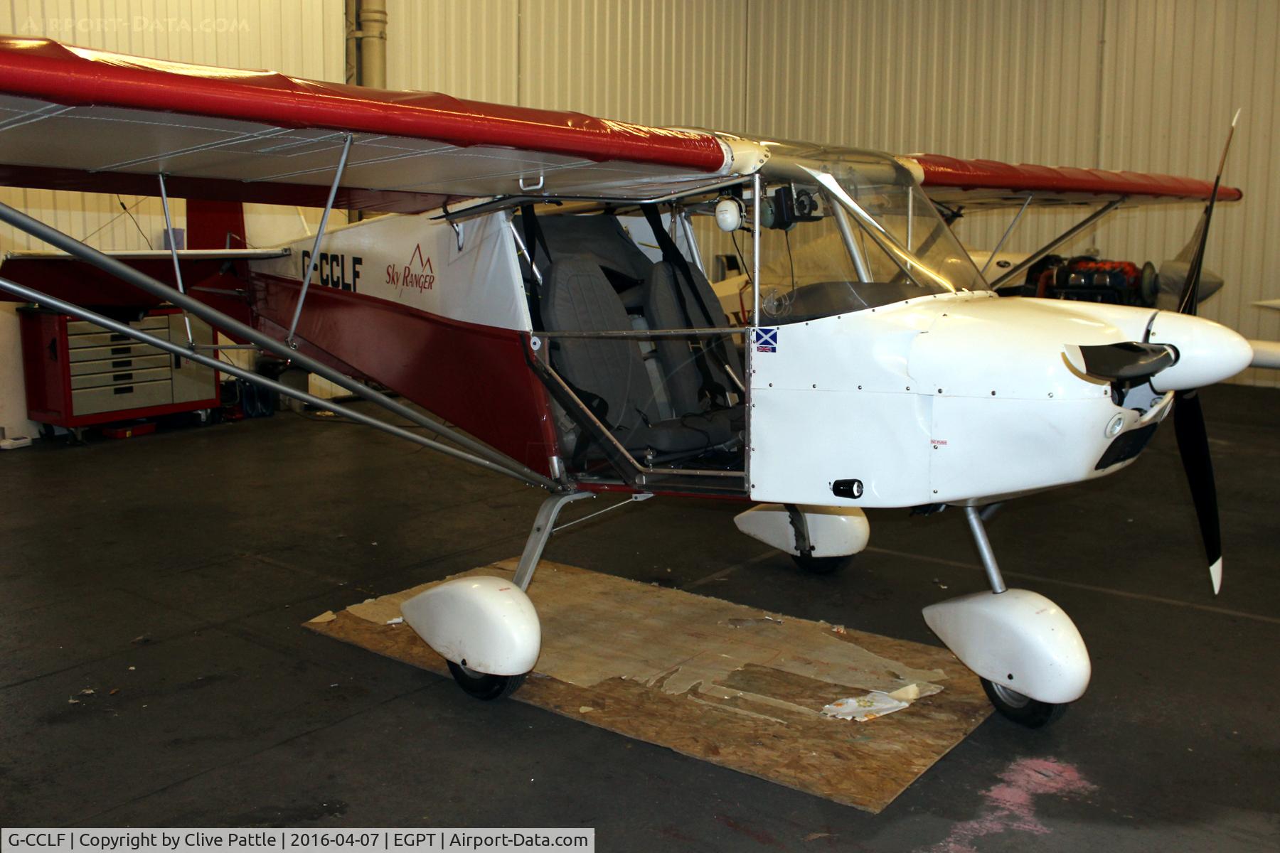 G-CCLF, 2004 Best Off Skyranger 912(2) C/N BMAA/HB/311, Hangared at Perth EGPT