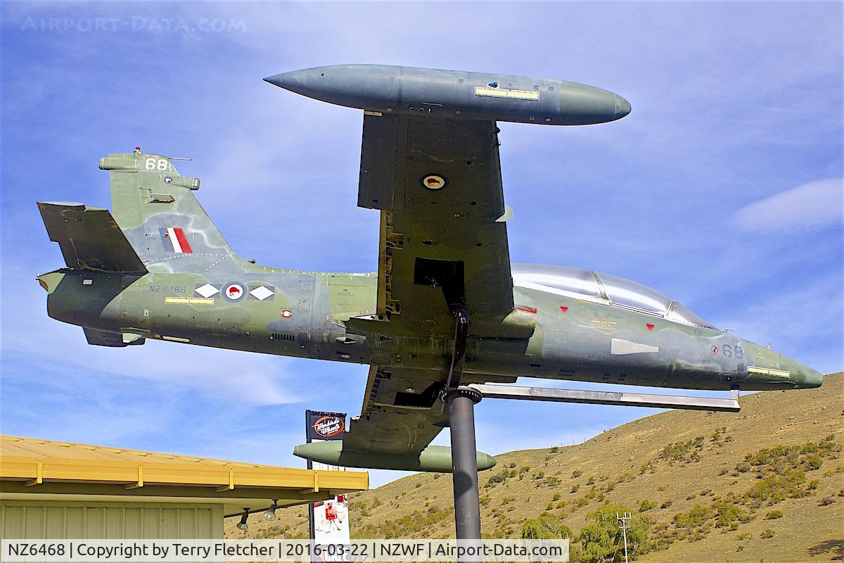 NZ6468, 1991 Aermacchi MB-339CB C/N 6799/172, At Wanaka