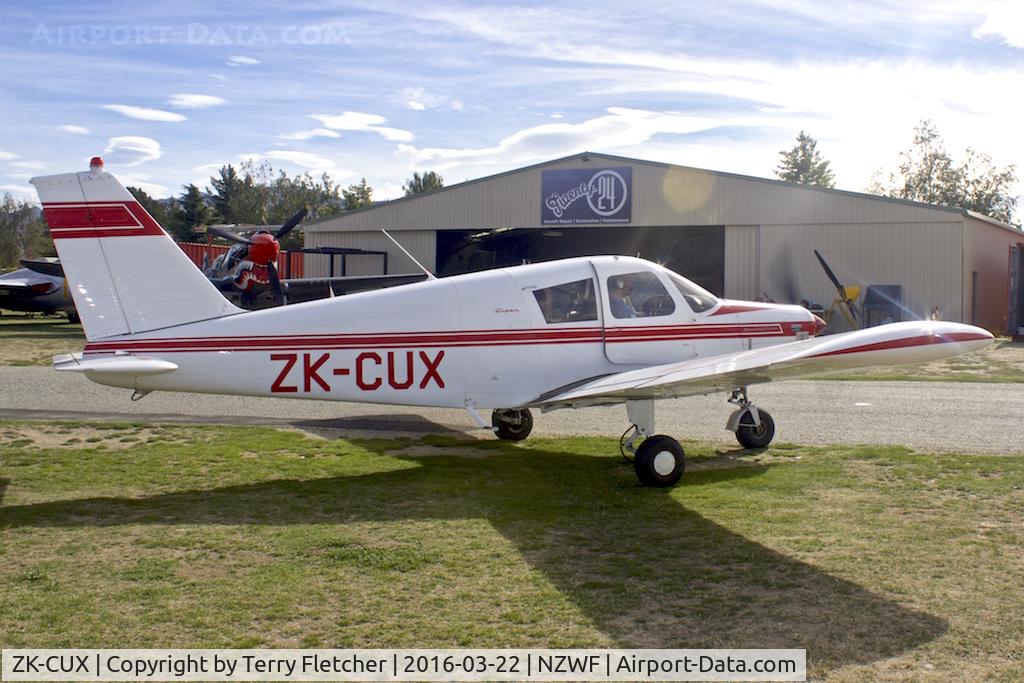 ZK-CUX, Piper PA-28-140 C/N 28-26943, At Wanaka