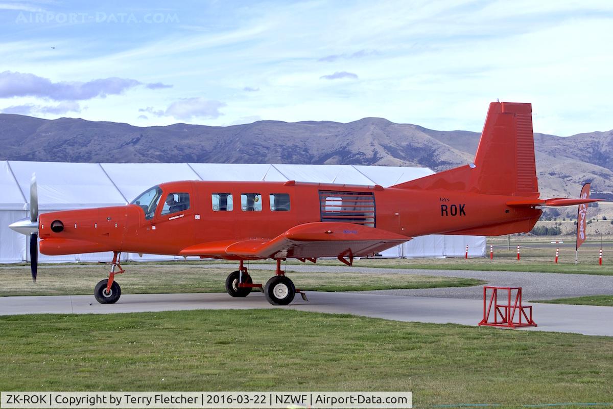 ZK-ROK, Pacific Aerospace Cresco 08-600 C/N 033, At Wanaka